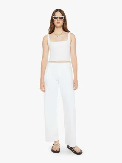 MOTHER THE SPINNER ZIP SNEAK TOTALLY INNOCENT JEANS