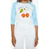 Mother The Sporty Concert Cherry Picking Graphic Baseball T-shirt
