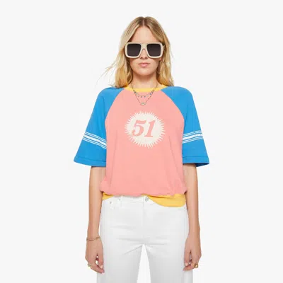 Mother The S/s Concert Lantana Shirt In Multi
