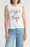 Mother The Strong And Silent Type Hot For Magic T-shirt In White - Size X-large In White