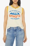Mother The Strong And Silent Type Graphic T-shirt In White