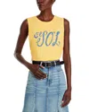 Mother The Strong And Silent Type Muscle Tee In Eso El Sol