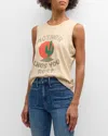 Mother The Strong And Silent Type Muscle Tee In Mku -  Likes You