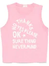 MOTHER THE STRONG AND SILENT TYPE TANK TOP