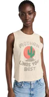 Mother The Strong And Silent Type Muscle Tee In  Likes You
