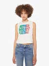 Mother The Strong And Silent Type Trip Out On This T-shirt In White - Size Small