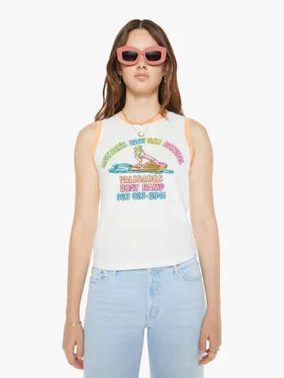 Mother The Strong And Silent Type Wet Ski T-shirt In Multi