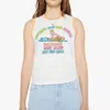 Mother The Strong And Silent Type Wet Ski T-shirt In White