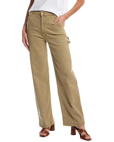 Mother The Stud Finder Sneak Prairie Sand Straight Jean In Brown