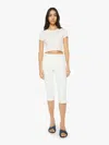 Mother The Stunner Zip Bunny Snip Fairest Of Them All Jeans In White