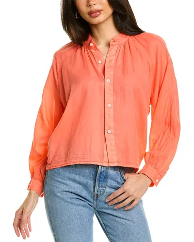 Mother The Sunburst Top In Orange