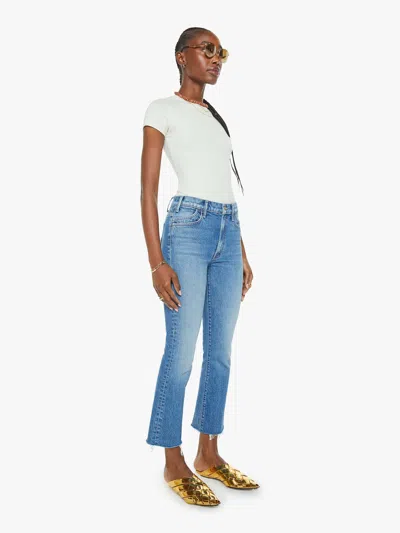 Mother The Sunny Hustler Tequila Sunrise Jeans In Blue