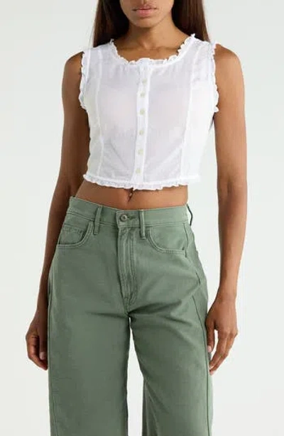 Mother The Sweetheart Tank In White
