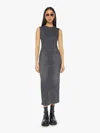 Mother The Swerve Dress Up In Smoke Sweater In Black