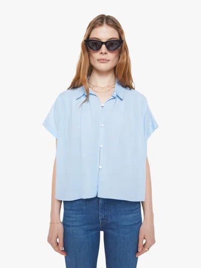 Mother The Swing And Sway Bell Shirt In Blue