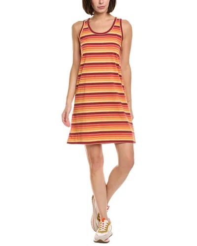 Mother The Swing Tank Dress In Animal Print