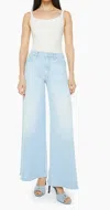 Mother The Down Low Spinner Sneak Jeans In Multi