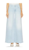Mother The Down Low Spinner Sneak Jeans In Yep.