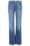 Mother Five-pocket Denim Jeans In Blue