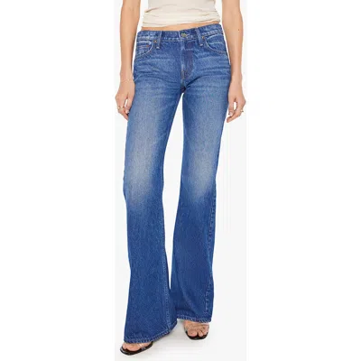Mother The Takeout Bootcut Jeans In Pink