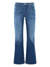 Mother The Takeout Bootcut Jeans In Blue