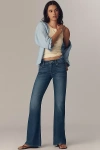 Mother The Takeout Low-rise Bootcut Jeans In Blue