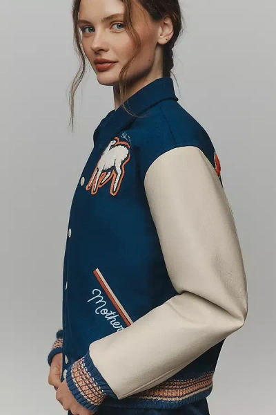 Mother The Team Spirit Jacket In Blue