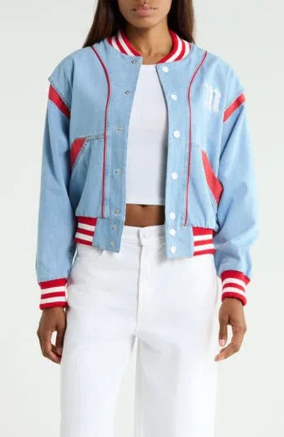 Mother The Three Strikes Varsity Jacket In Grand Slam