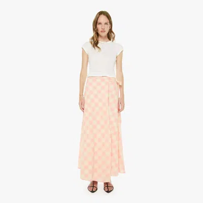 Mother The Tied And True Skirt Picnic At Park In Pink