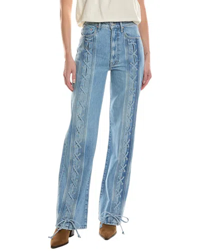 Mother The Tied Up Maven Sneak Care Less Jean In Blue