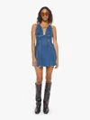 Mother The Tit For Tat Dress Fray Where The Sun Don't Shine In Blue