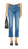 Mother The Tripper Ankle Fray Jeans In All Over The Map In Piece By Piece