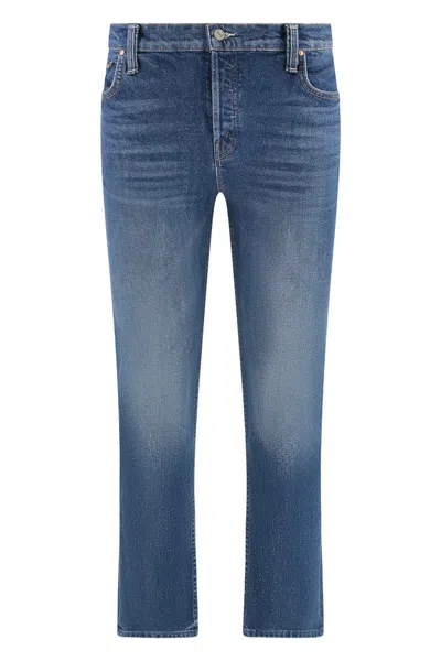 MOTHER MOTHER THE TOMCAT ANKLE STRAIGHT LEG JEANS