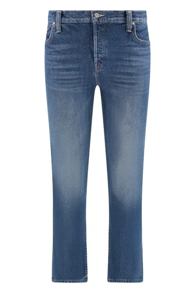 MOTHER MOTHER THE TOMCAT ANKLE STRAIGHT LEG JEANS