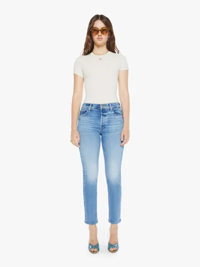 Mother The Tomcat Flood Tasty Waves Jeans In Blue