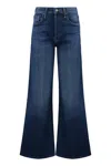 Mother The Ditcher Roller Sneak Jeans In Denim