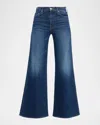 Mother The Tomcat Roller Skimp Jeans In Blue