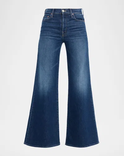 Mother The Tomcat Roller Skimp Jeans In Blue