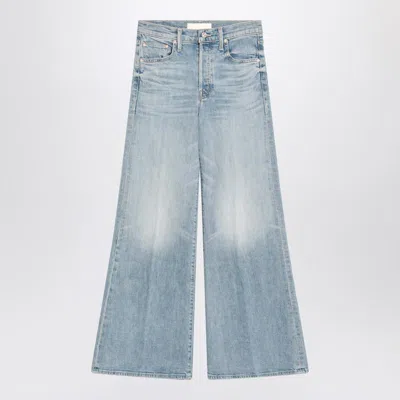 Mother The Tomcat Roller Skimp Jeans In Washed Light In Blue