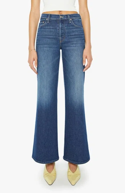 MOTHER MOTHER THE TOMCAT ROLLER SKIMP WIDE LEG JEANS