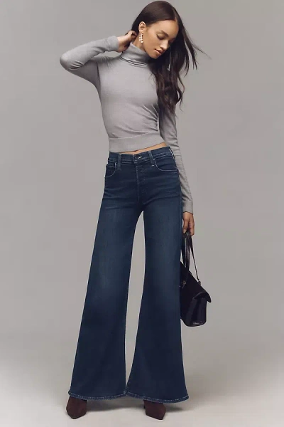 Mother The Ditcher Roller Jeans In Blue