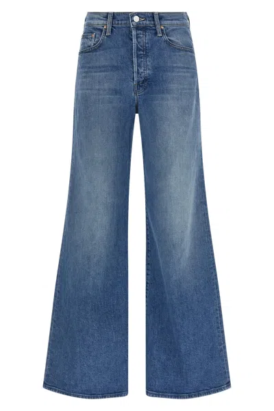 Mother The Tomcat Roller Sneak Jeans In Blue