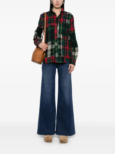 Mother The Tomcat Roller Sneak Jeans In Blue