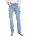 Mother 'the Undercover' Light Blue Wide Jeans In Blue