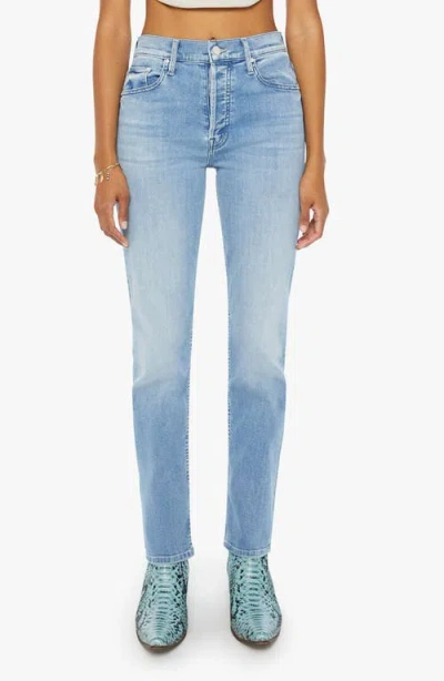 MOTHER MOTHER THE TOMCAT SKIMP HIGH WAIST STRAIGHT LEG JEANS