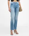 Mother The Tripper Ankle Fray All Over The Map Jeans In Blue - Size 29 In All Over The Map