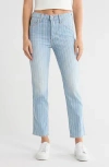 Mother The Triple Tomcat Ankle Jeans In Orange You Glad In Blue
