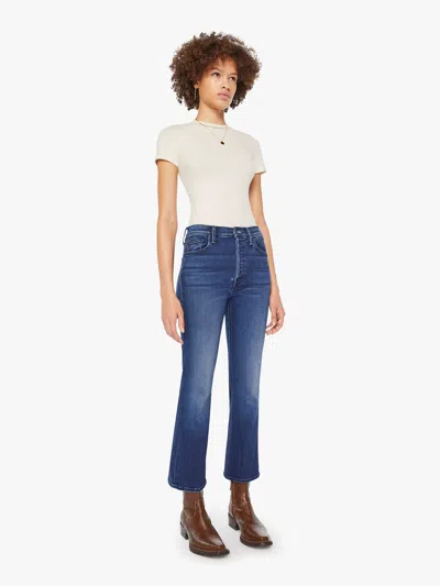 Mother The Tripper Ankle Homecoming High Jeans In Blue - Size 24