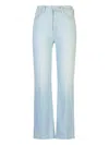 Mother The Tripper Ankle Jeans In Blue