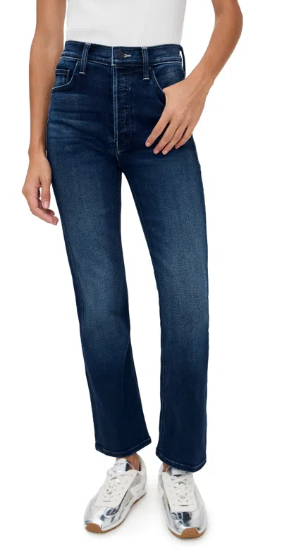 Mother The Tripper Ankle Jeans Homecoming High In Blue